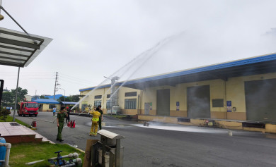 LEE HING TEXTILE tổ chức diễn tập phương án PCCC & CNCH định kỳ năm 2026